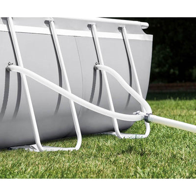 Intex 16.5ft x 9ft 48in Frame Above Ground Swimming Pool Kit w/ Chlorine Tabs