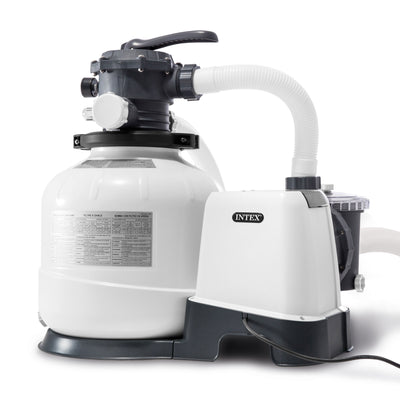 Intex 24' x 52" Ultra XTR Frame Round Pool Set with Sand Filter Pump (Used) - VMInnovations