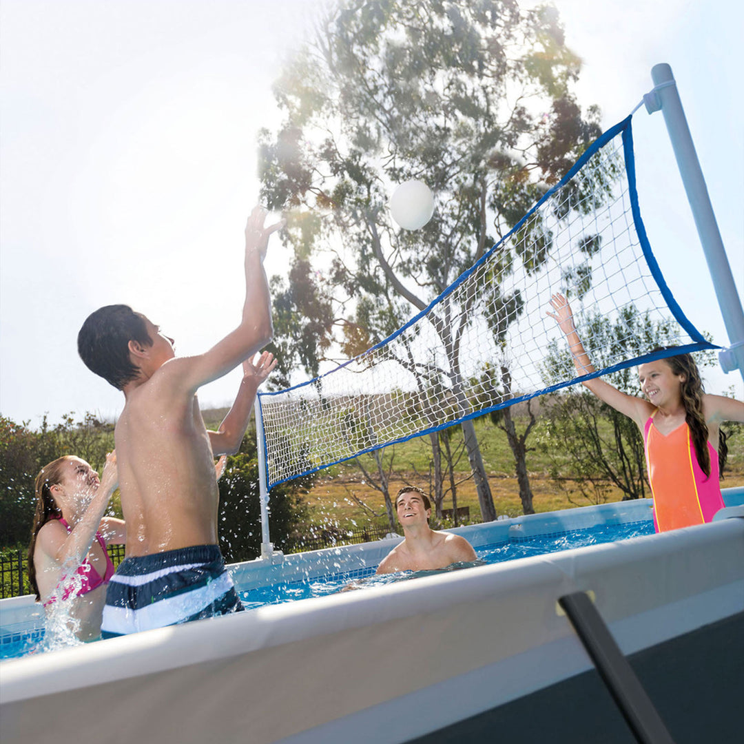 Intex 26367EH 24' x 12' x 52" Rectangular XTR Frame Swimming Pool w/ Filter Pump - VMInnovations