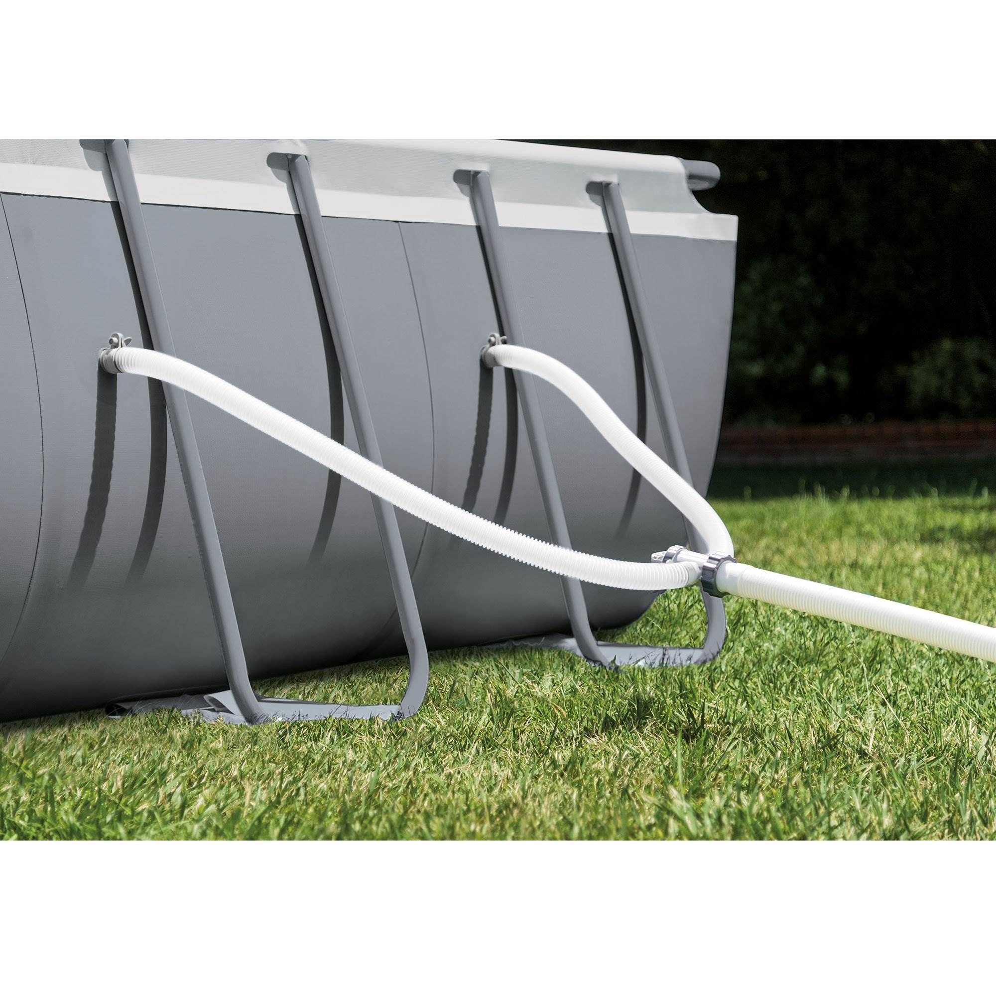 Intex Ultra XTR Frame Pool Bundle with Pump & Pool Care Chlorine Tablets, 50 Lb