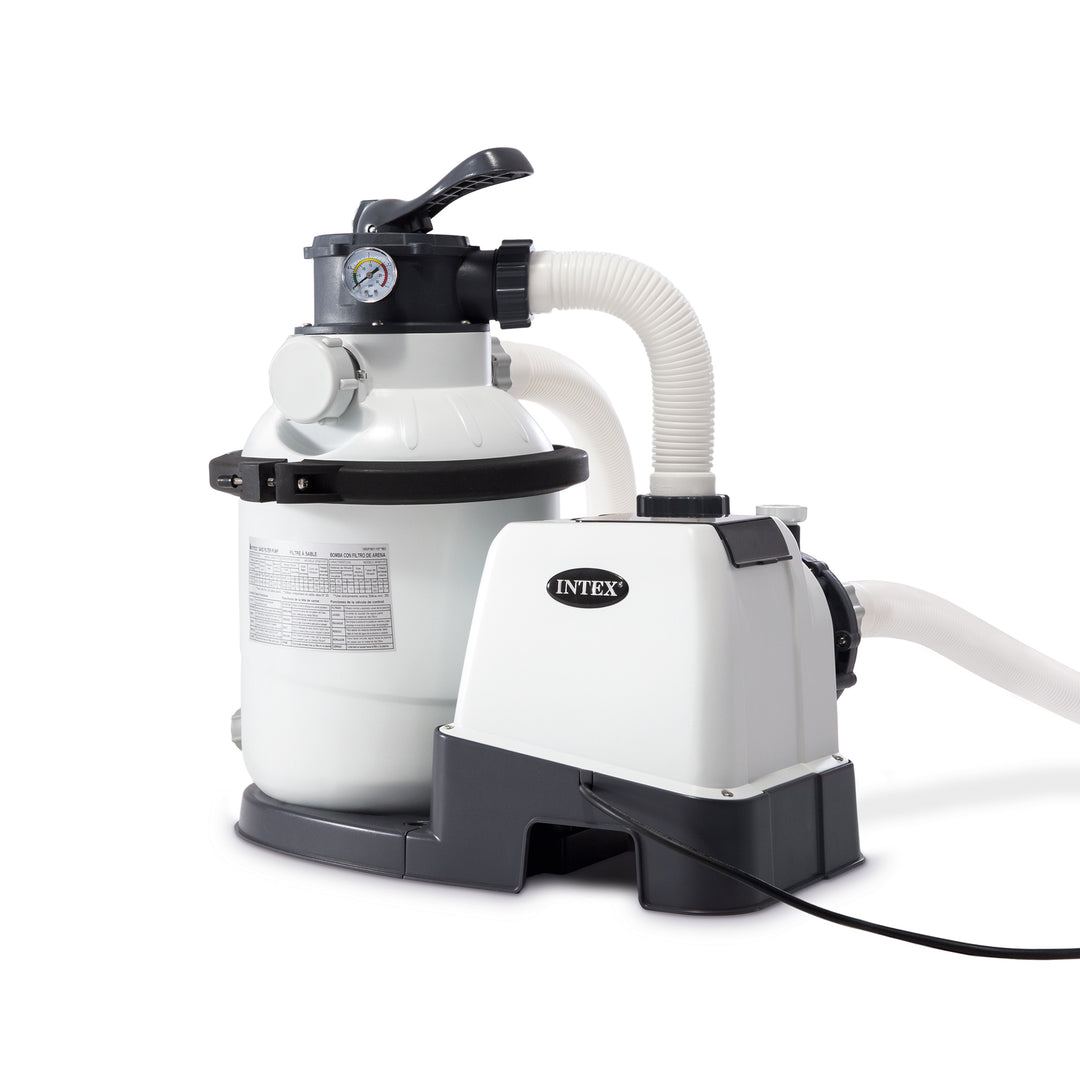 Intex 1200 GPH Above Ground Pool Sand Filter Pump with Automatic Timer (Used) - VMInnovations