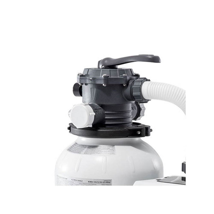 Intex 26645EG 2100 GPH Above Ground Pool Sand Filter Pump with Automatic Timer - VMInnovations
