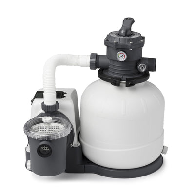 Intex 2800 GPH Above Ground Pool Sand Filter Pump with Automatic Timer(Open Box)