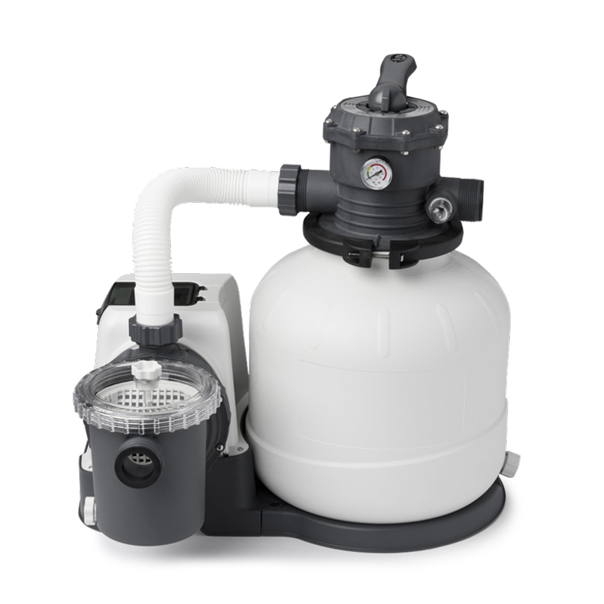 Intex 2800 GPH Above Ground Pool Sand Filter Pump with Automatic Timer (2 Pack)
