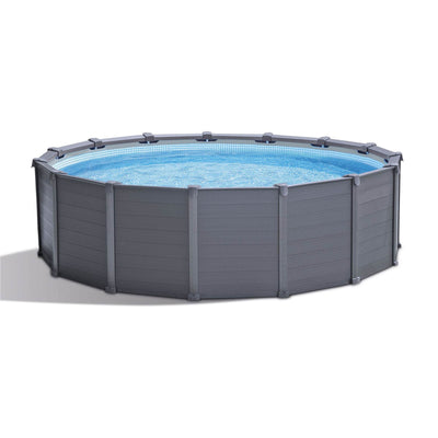 Intex 15.8ft x 49in Above Ground Swimming Pool & Pool Care Chlorine Tabs, 5 Lbs
