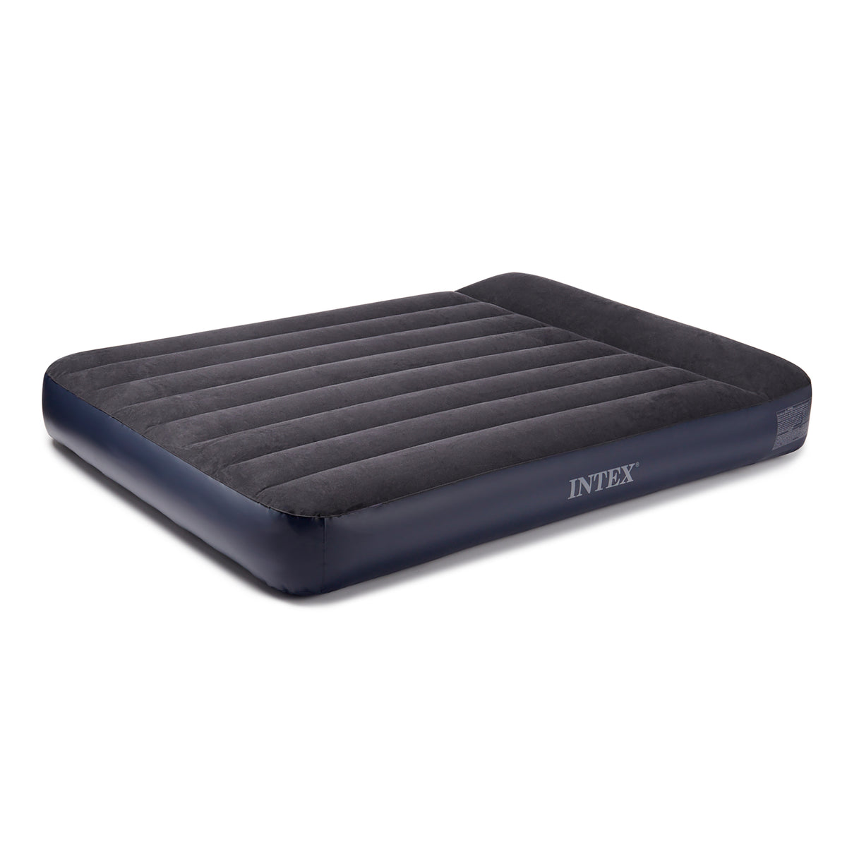 Intex Dura Beam Standard Classic Pillow Rest Airbed Mattress with Pump, Full