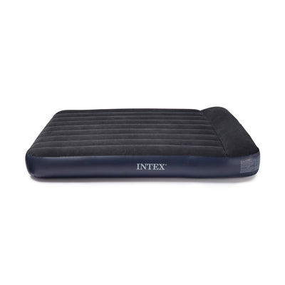 Intex Dura Beam Standard Pillow Rest Airbed w/ Built-In Pump, Queen (Open Box)