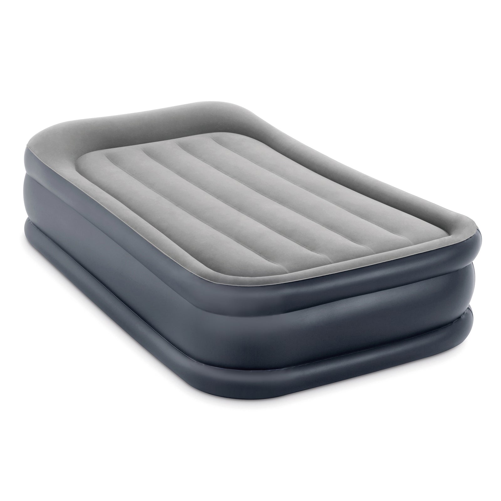 Intex DuraBeam Deluxe Pillow Rest Raised Airbed w/ Built in Pump, Twin(Open Box) - VMInnovations