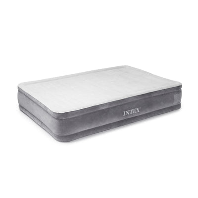 Intex Dura Beam Air Bed, Queen & Intex Dura Beam Air Bed, Full w/ Built in Pumps