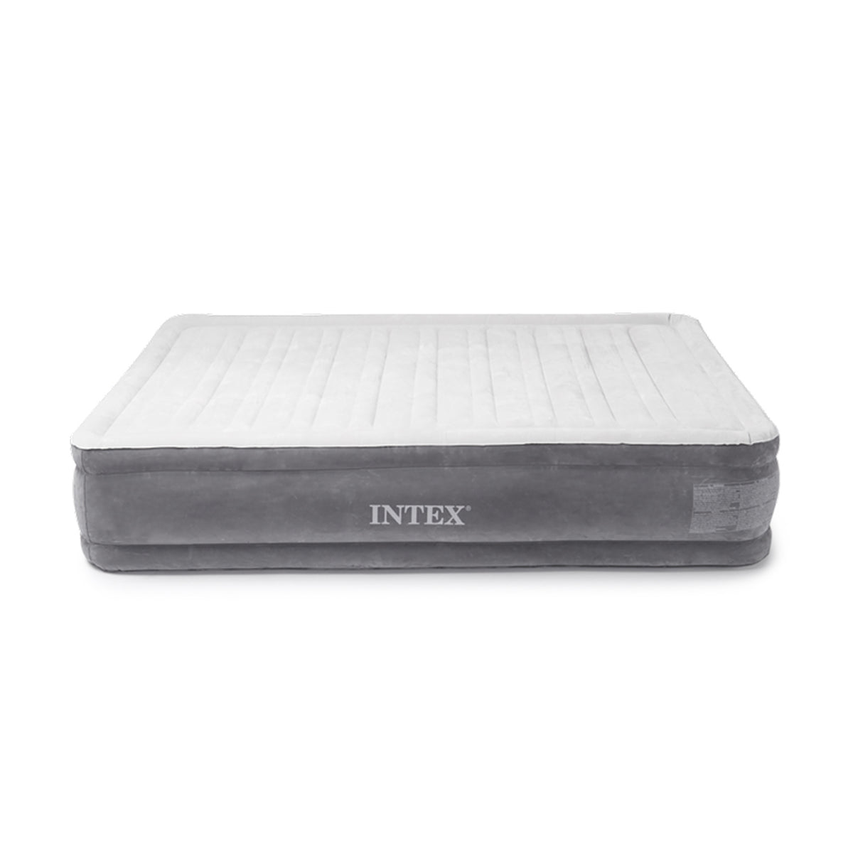 Intex Dura Beam Plus Series Mid Rise Airbed with Built-In Electric Pump, Full