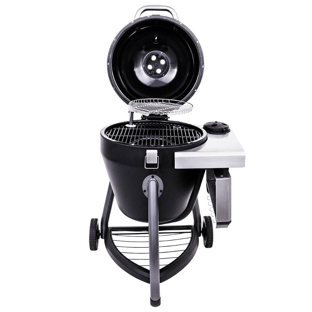 Char Broil 327 Sq In Kamander Cooking Steel Charcoal Grill, Black (Open Box) - VMInnovations