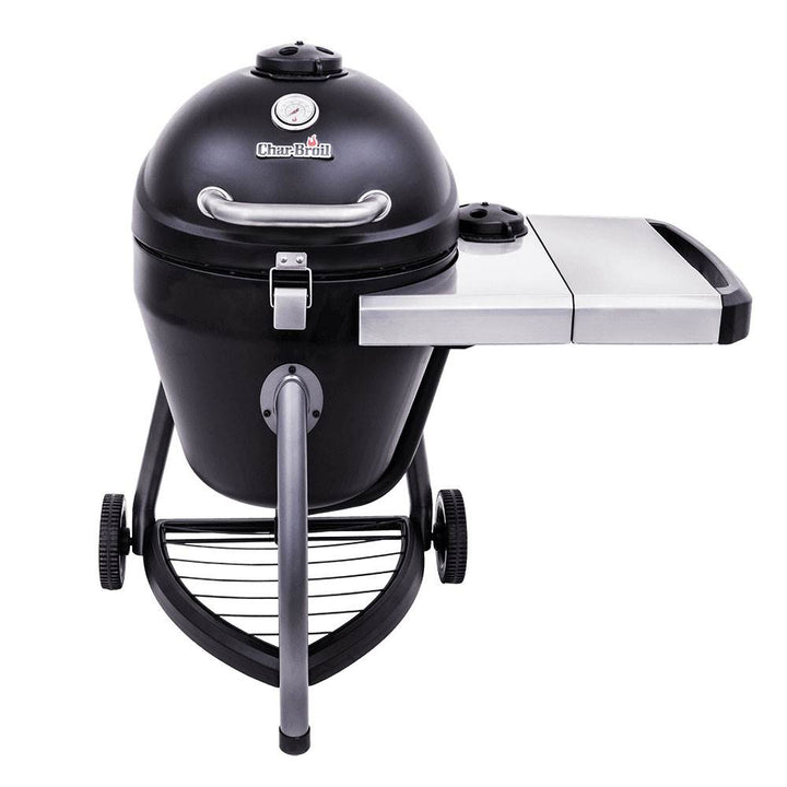 Char Broil 327 Sq In Kamander Cooking Steel Charcoal Grill, Black (Open Box)