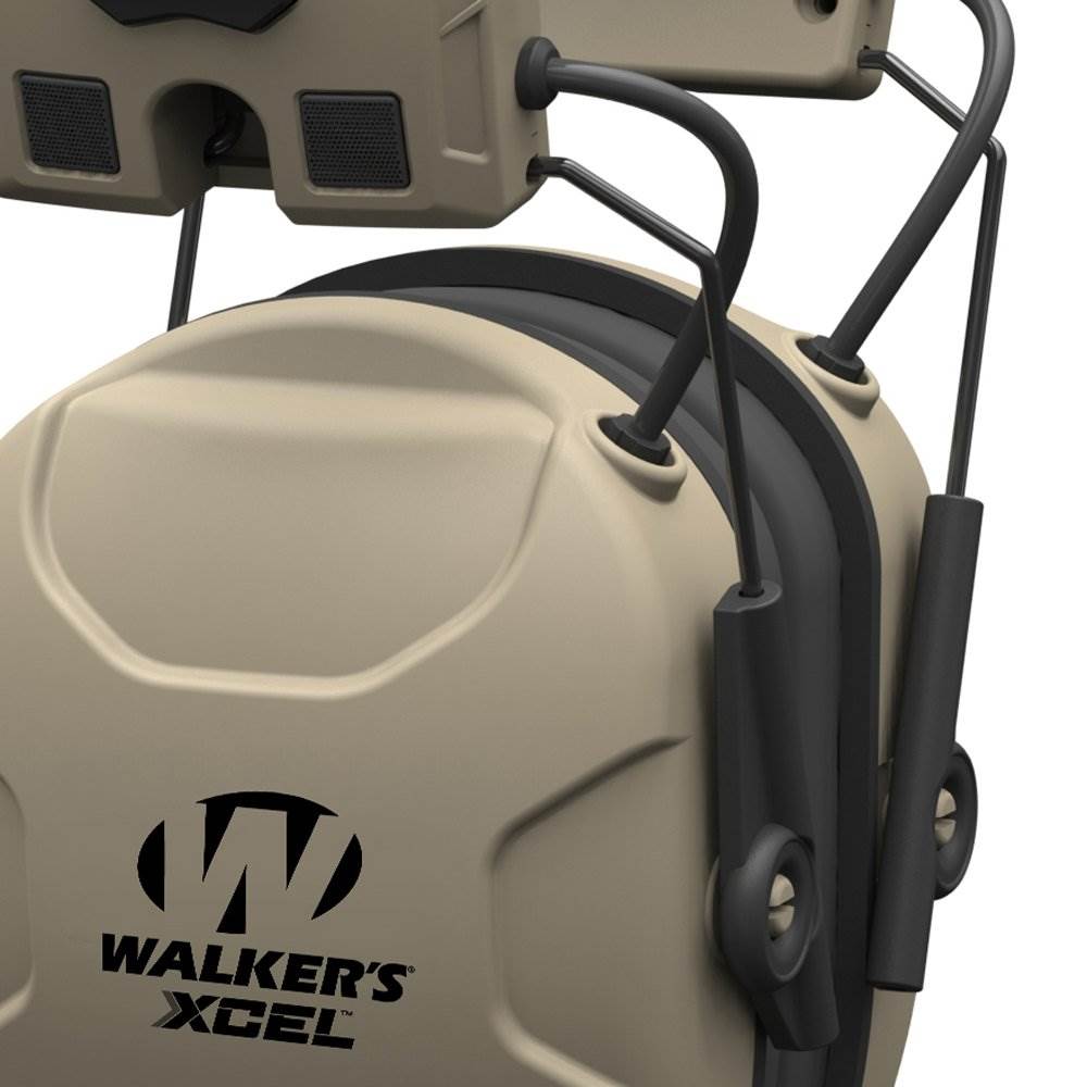 Walkers XCEL 100 Digital Active Hunting Shooting Ear Hearing Protection Earmuffs