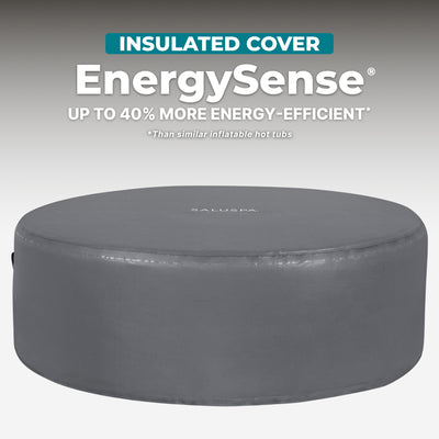 Bestway Hollywood EnergySense Luxe AirJet Inflatable Hot Tub, Black (Used) - VMInnovations