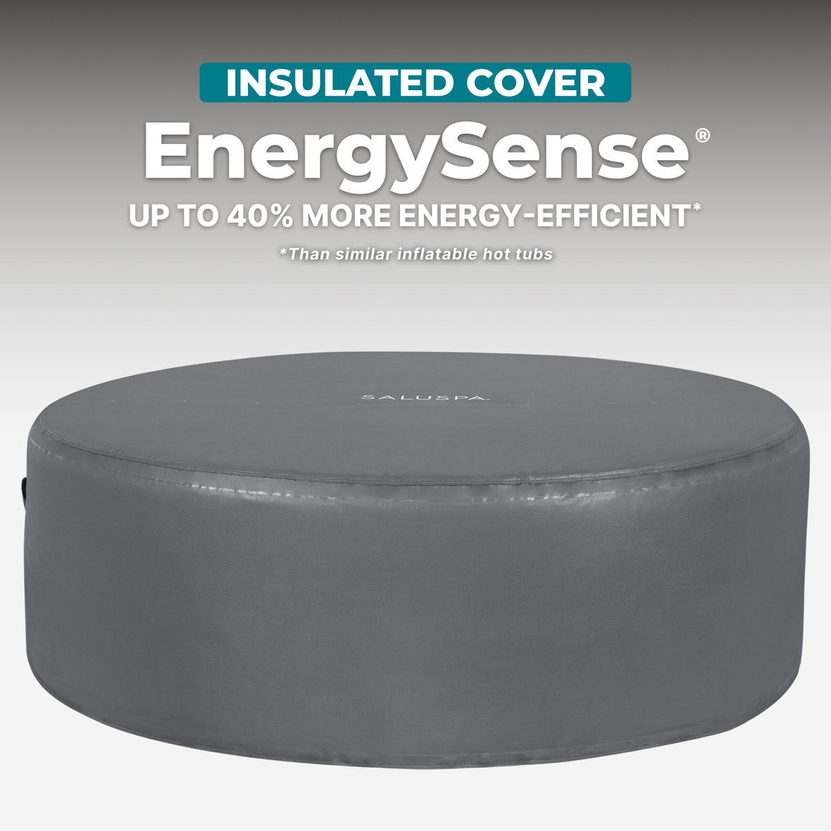 Bestway Hollywood EnergySense Luxe AirJet Inflatable Hot Tub, Black (Open Box)