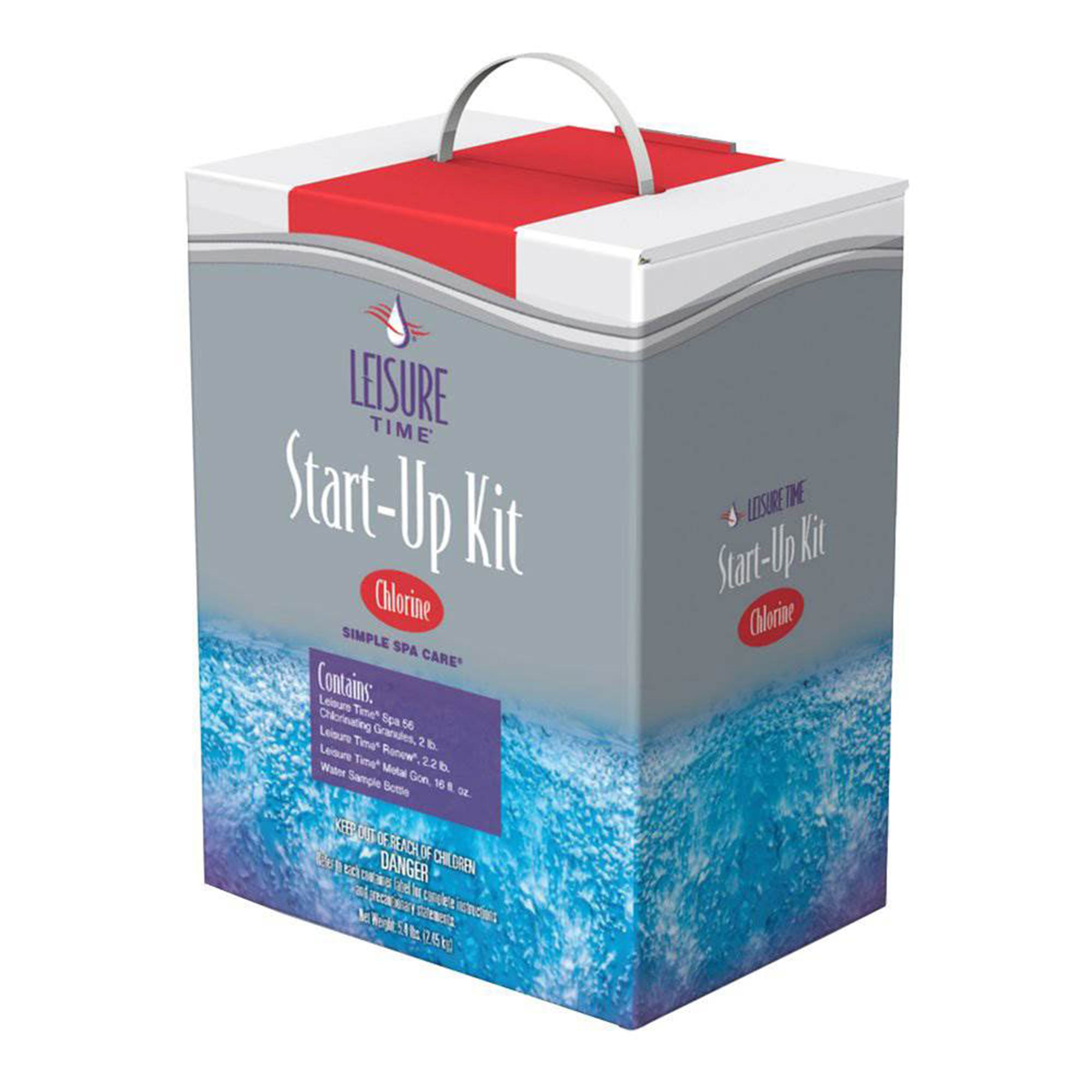 Coleman SaluSpa Inflatable Hot Tub w/ Spa Chlorine Kit & Filter (3 Pack)