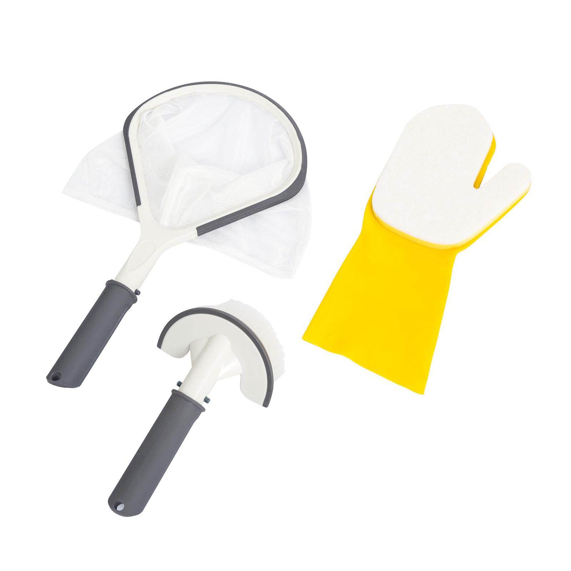 Coleman SaluSpa 6 Person Hot Tub + Filter 3 Pack, 2 Cleaning + Maintenance Kits