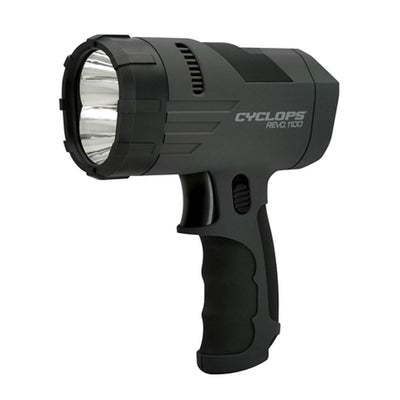 Cyclops REVO 1100 Rechargeable Hi LED Handheld Spotlight Flashlight (2 Pack)