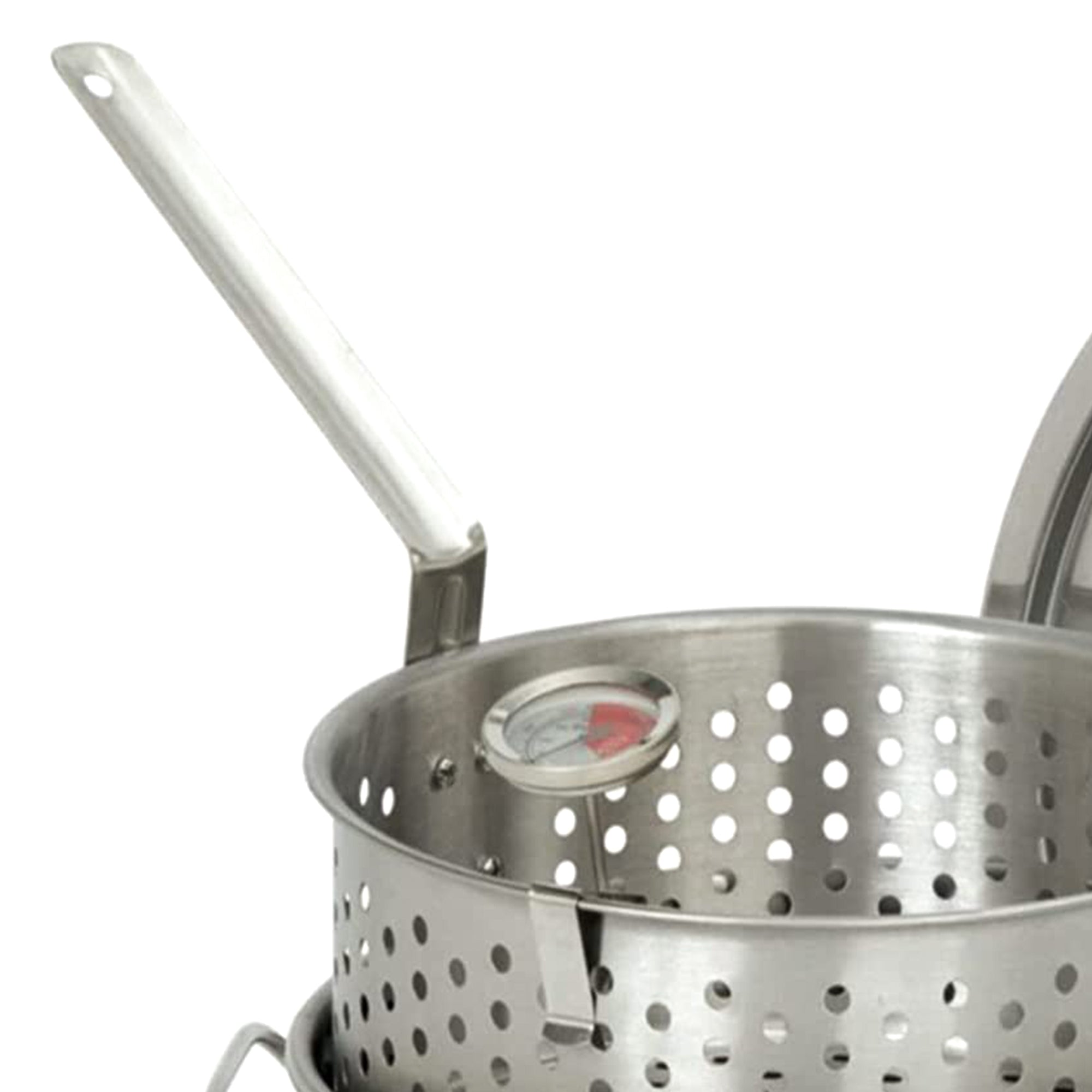 Bayou Classic 10 Quart Stainless Steel Fry Pot w/Perforated Basket(For Parts) - VMInnovations