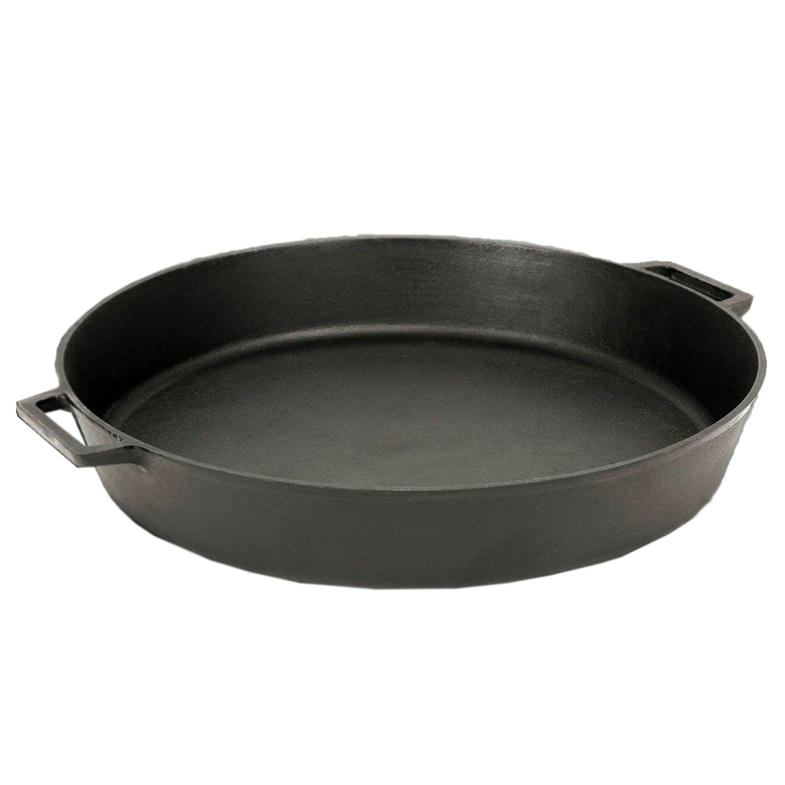 Bayou Classic Seasoned 20" Even Heat Cast Iron Cooking Cookware Skillet Pan - VMInnovations
