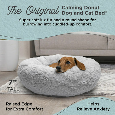 Best Friends by Sheri Orthopedic Relief Donut Cuddler Dog Bed (2 Pack) - VMInnovations