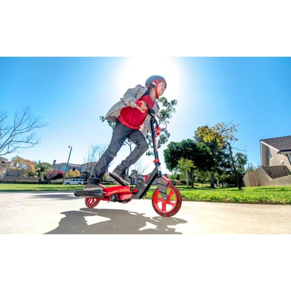 Yvolution 100739 Y Flyer Kids Stepper Scooter, Red (For Parts)