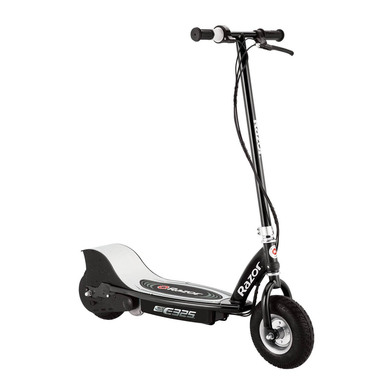Razor E325 Adult RideOn 24V High-Torque Electric Powered Scooter, Black (2 Pack)