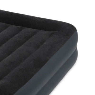 Intex Dura-Beam Pillow Rest Airbed w/ Fiber-Tech Built-In Pump, Queen (2 Pack)