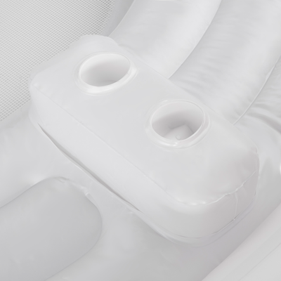 Intex 57266EP Adult Inflatable Unicorn Party Island Pool Lounger Float, White
