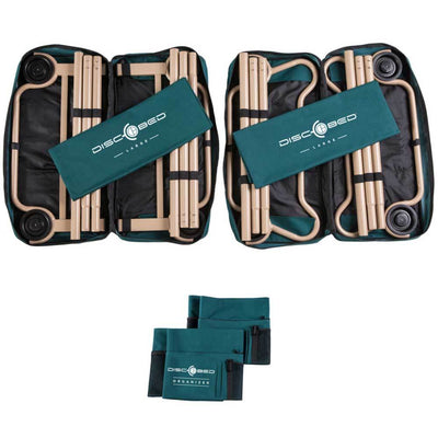 Disc-O-Bed Large Green Cam-O-Bunk Cot (2 Pack) - VMInnovations