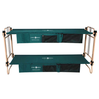 Disc-O-Bed Large Green Cam-O-Bunk Cot (2 Pack) - VMInnovations