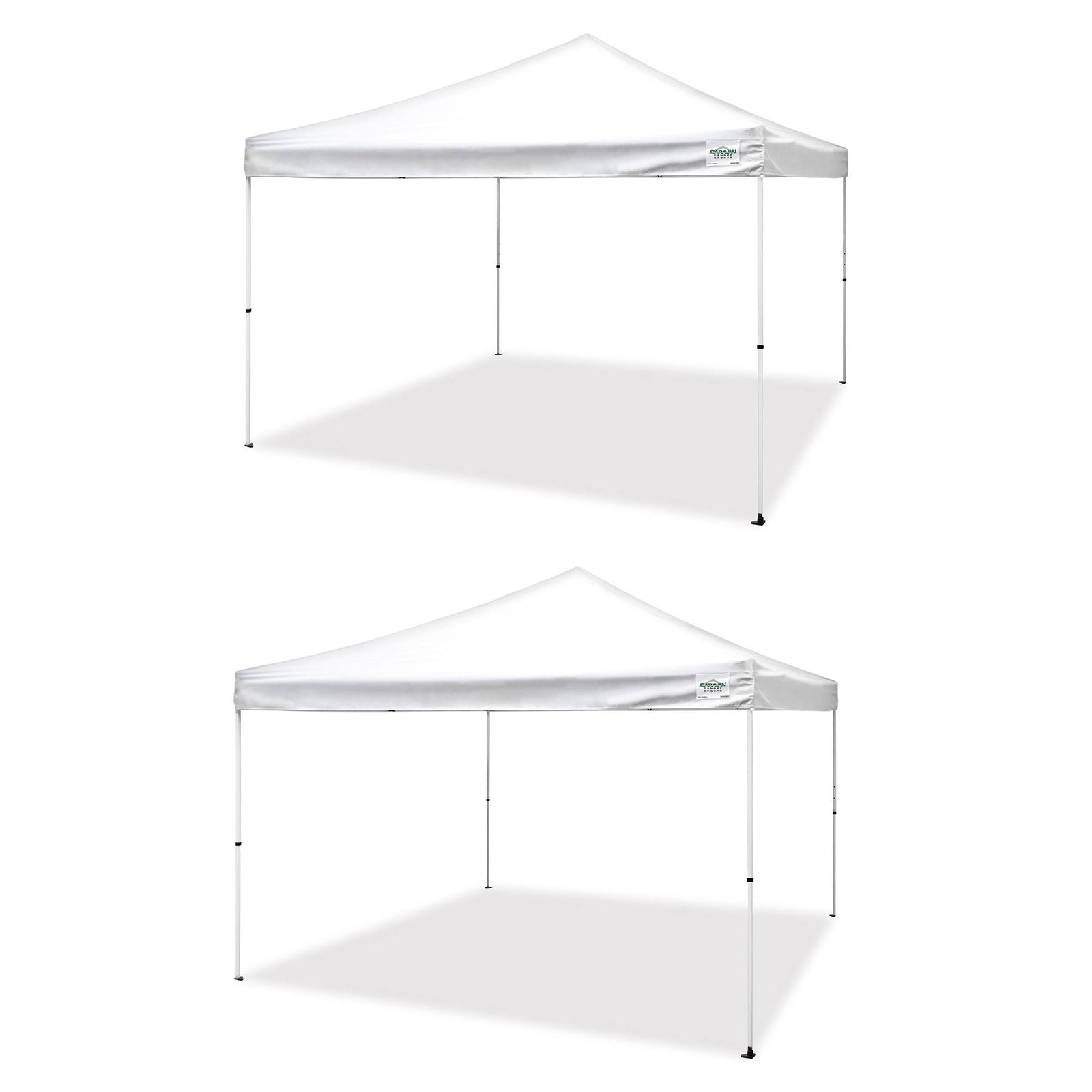 Caravan Canopy M Series Pro 2 12 x 12 Foot Straight Leg Instant Canopy (2 Pack) - VMInnovations