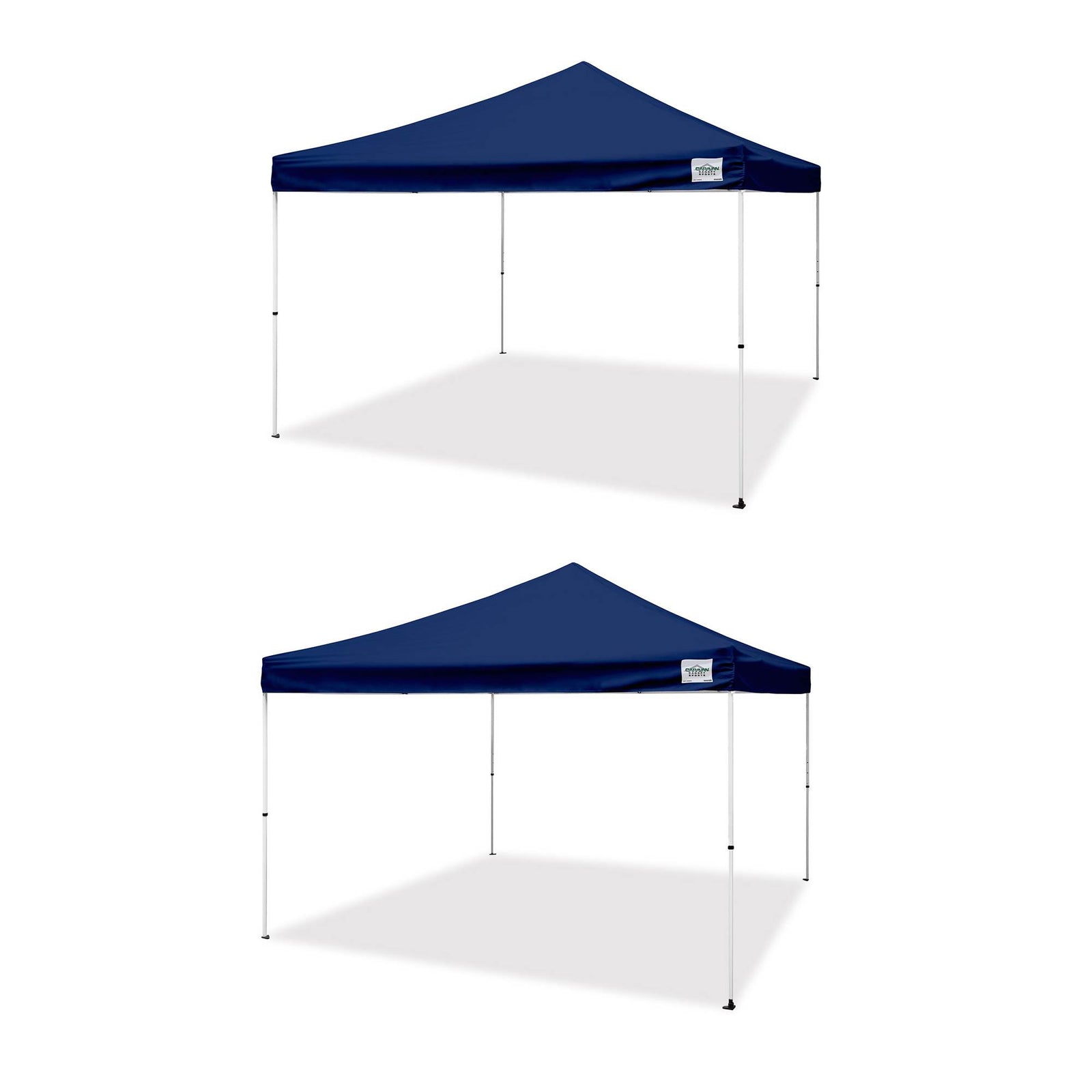 Caravan Canopy M-Series Pro 2 12 x 12 Straight Leg Pop-Up Canopy, Blue (2 Pack) - VMInnovations
