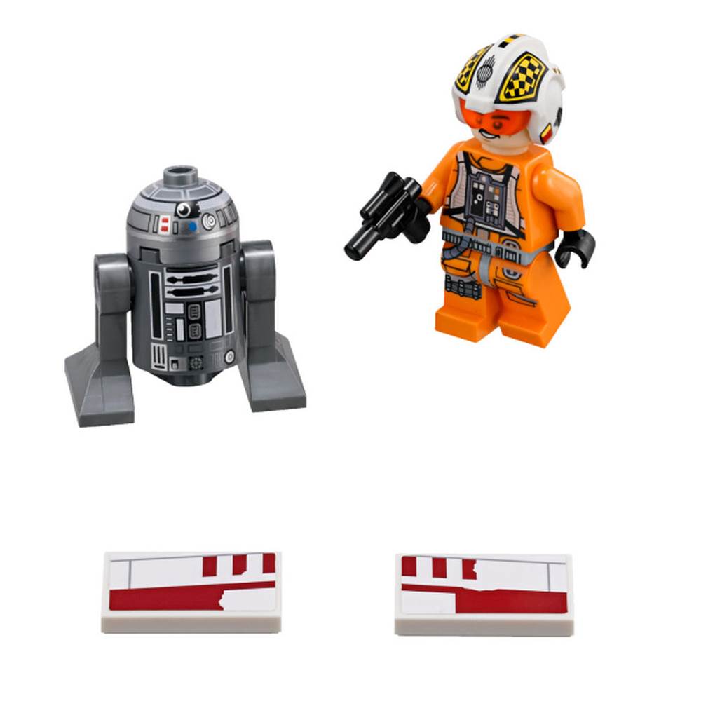 LEGO Star Wars X-Wing Starfighter Builder Set w/ 2 Minifigures (Open Box)