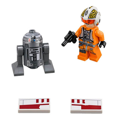 LEGO Star Wars X-Wing Starfighter Builder Set w/ 2 Minifigures (Open Box)