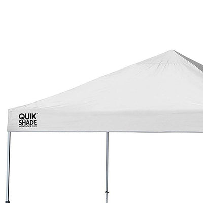 ShelterLogic Weekender Elite WE100 10 x 10 Foot Pop Up Canopy, White (2 Pack)
