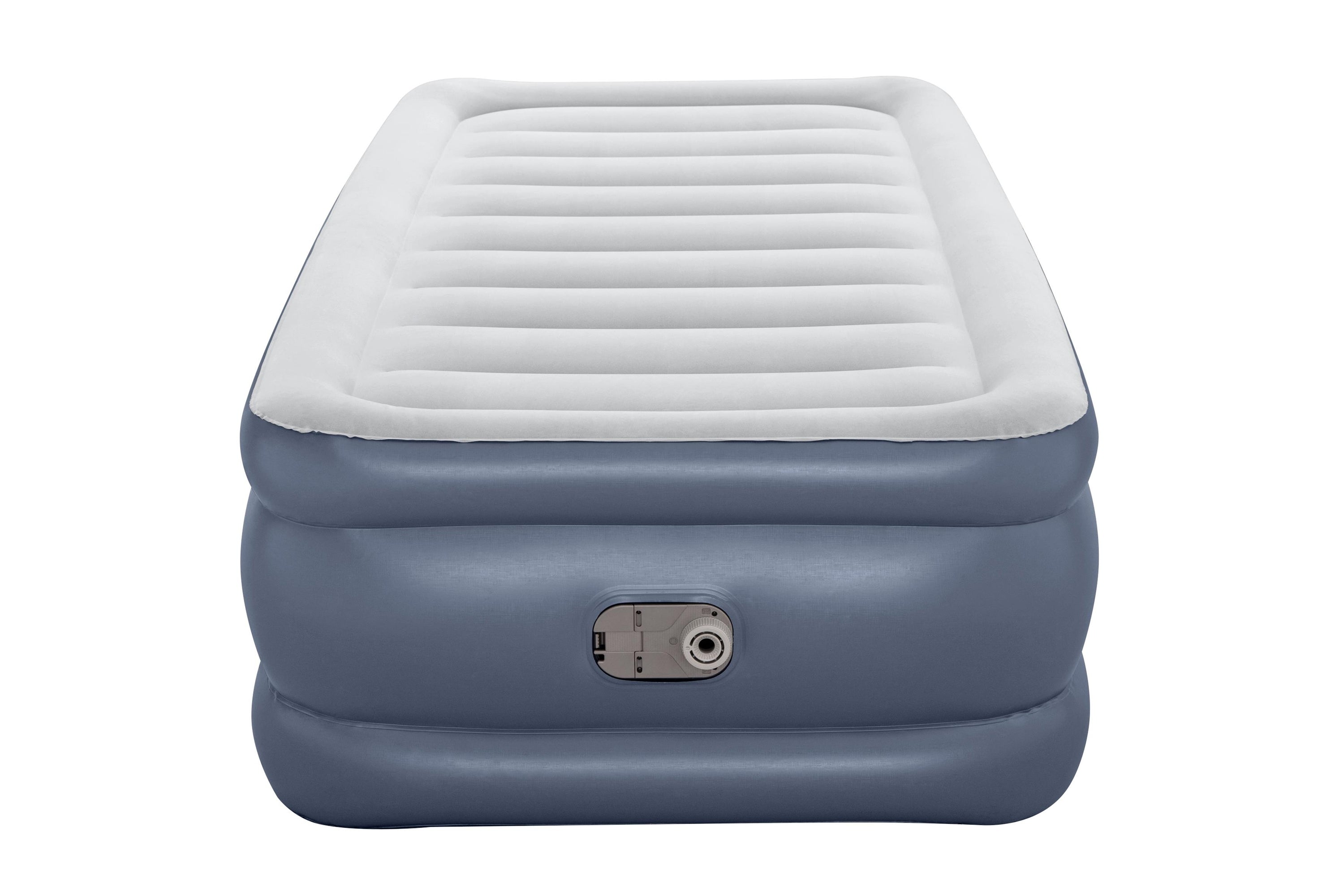 Bestway Tritech Air Mattress Inflatable Twin-Sized Bed with Built-In AC Pump
