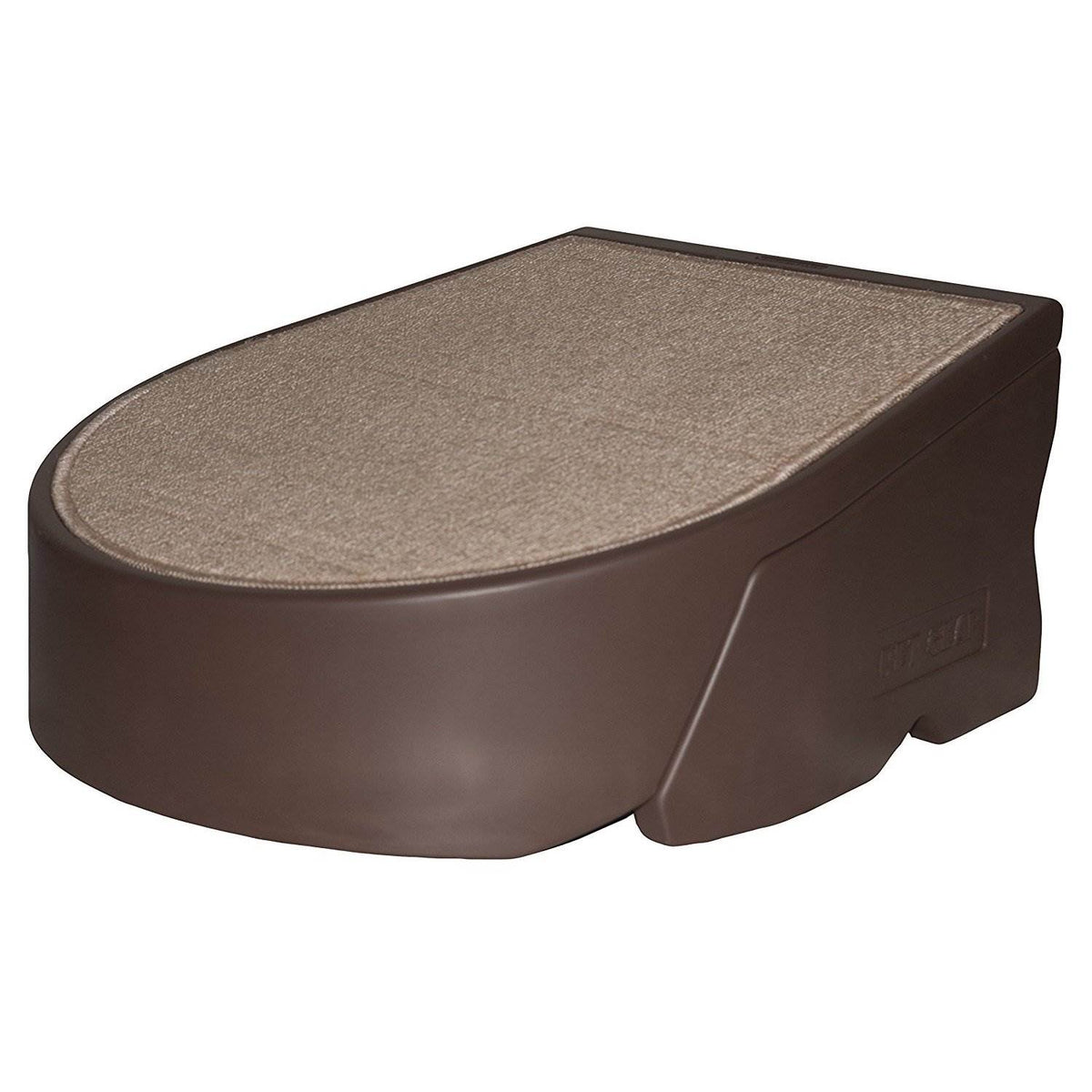 Pet Gear Portable Plastic Incline Indoor Outdoor Pet One Step, Brown (Used)