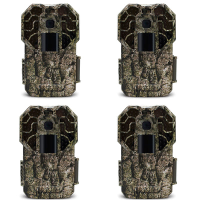 Stealth Cam G45NGX G Series Camouflage Wildlife Scouting Trail Camera (4 Pack)