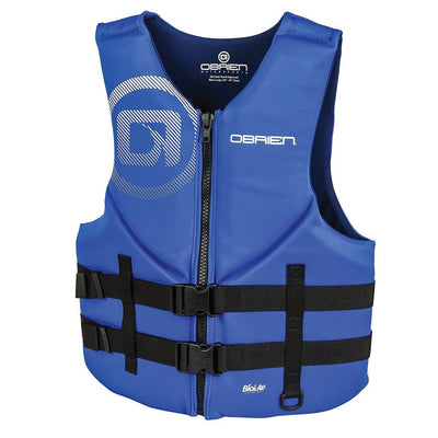 OBrien Blue Mens BioLite Neoprene Life Jacket Vest, Adult Medium (Open Box)