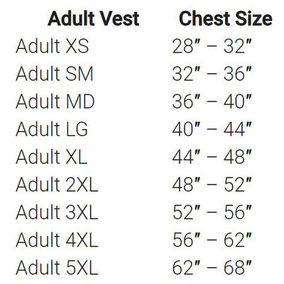 OBrien Blue Mens BioLite Neoprene Life Jacket Vest, Adult Medium (Open Box)