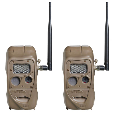 Cuddeback CuddeLink J1415 20MP Long Range Wireless IR Game Trail Camera (2 Pack)