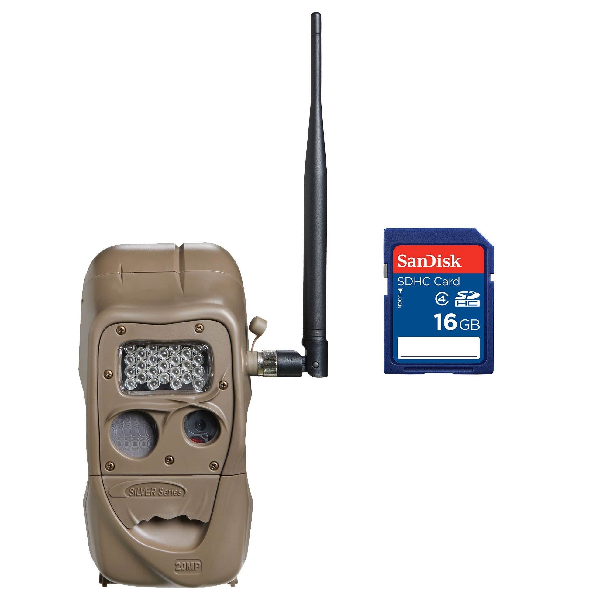 Cuddeback CuddeLink J1415 20MP Long Range Wireless IR Game Trail + 16GB SD Card
