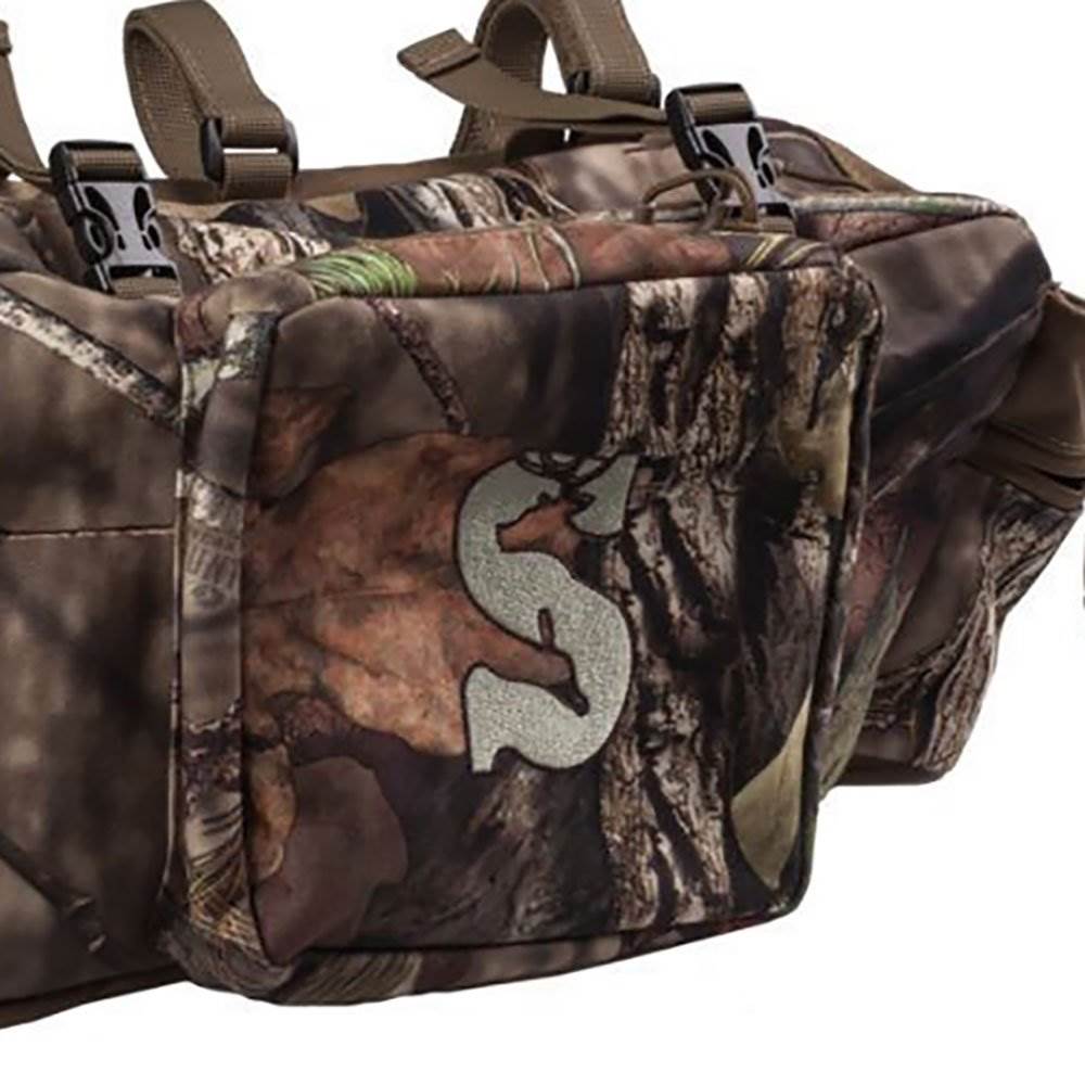 Summit Deluxe Camo Tree Stand Front Storage Hunting Gear Bag (2 Pack)