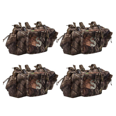 Summit Deluxe Camo Tree Stand Front Storage Hunting Gear Bag (4 Pack)