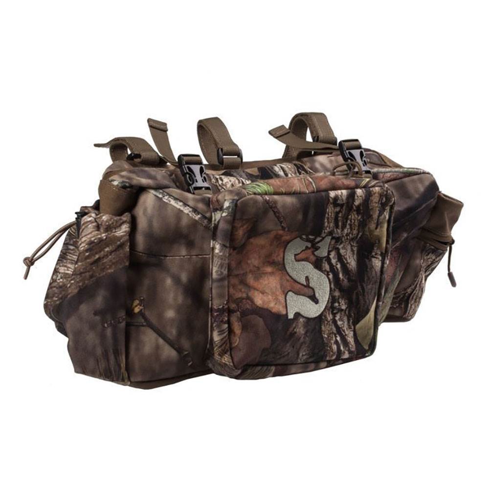 Summit Deluxe Camo Tree Stand Front Storage Hunting Gear Bag (4 Pack)