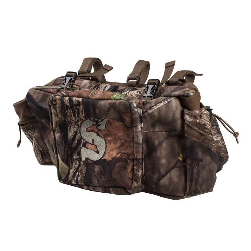 Summit Deluxe Camo Tree Stand Front Storage Hunting Gear Bag (4 Pack)