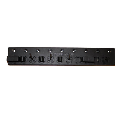 Grillight Magnetic Wall Holder Grill Utensil & Kitchen Tool Rack, Black (Used)