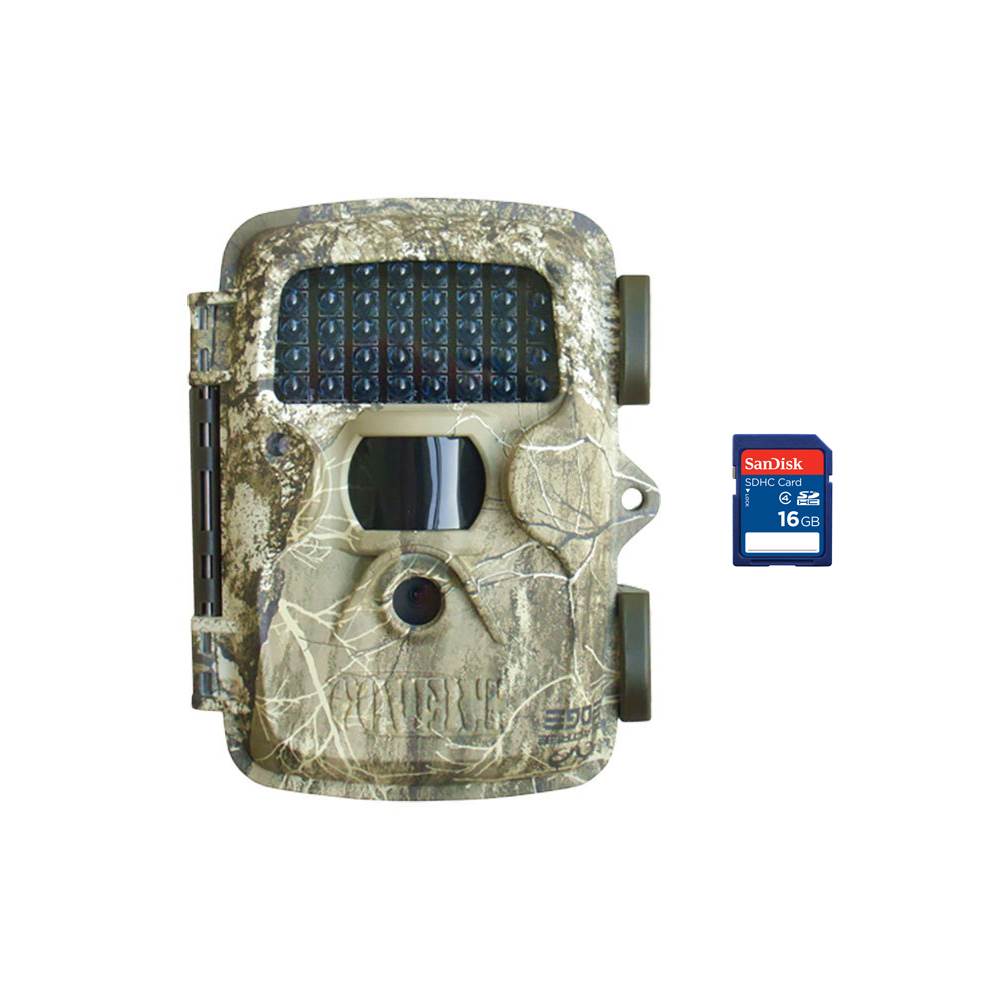 Covert MP8 Black Wireless Trail Game Wildlife Deer Hunting Camera + 16GB SD Card