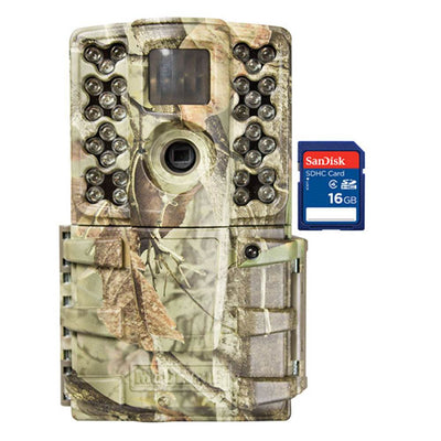 Moultrie Gen 2 14MP Digital Game Trail Hunting Camera + SanDisk 16GB SD Card